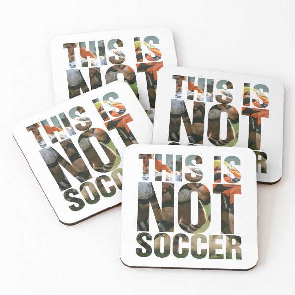 Item preview, This Is Not Soccer Rugby Quote designed and sold by thetshirtworks.