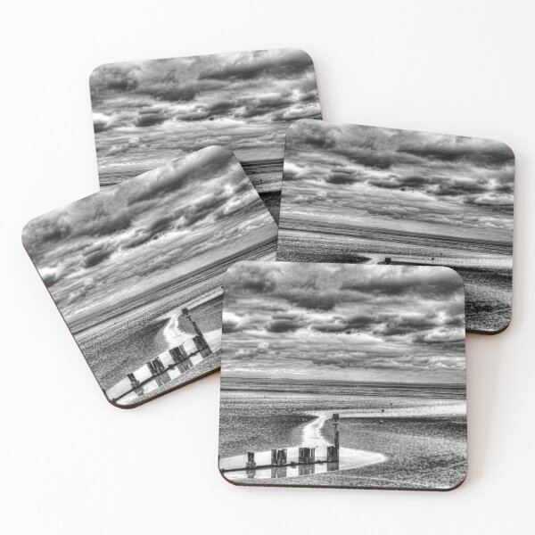 Item preview, Cleethorpes Beach Monochrome designed and sold by Avril Harris.