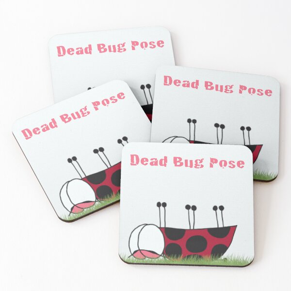Item preview, Dead Bug Yoga Pose designed and sold by OneArtsyMomma.