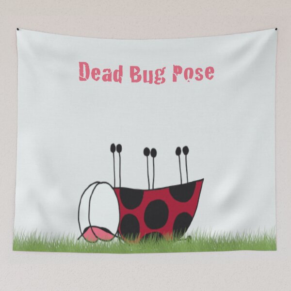Item preview, Dead Bug Yoga Pose designed and sold by OneArtsyMomma.