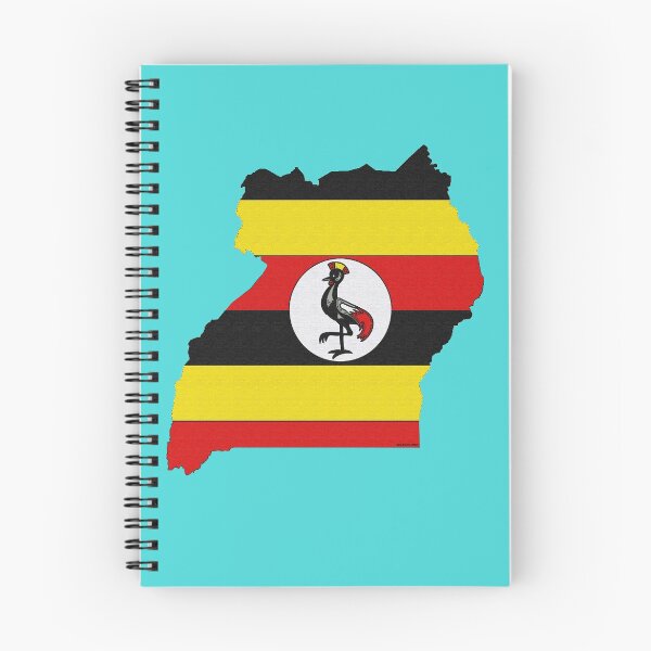 Item preview, Uganda Map With Ugandan Flag designed and sold by Havocgirl.