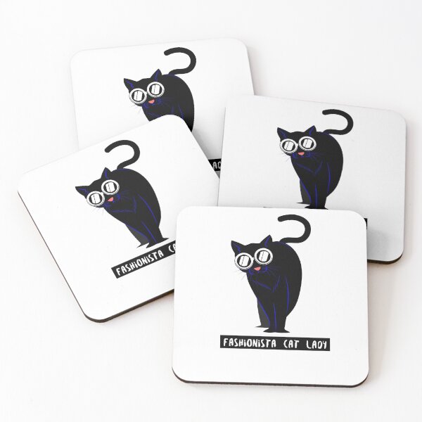 Item preview, Fashionista Cat Lady designed and sold by SerenaBliss.