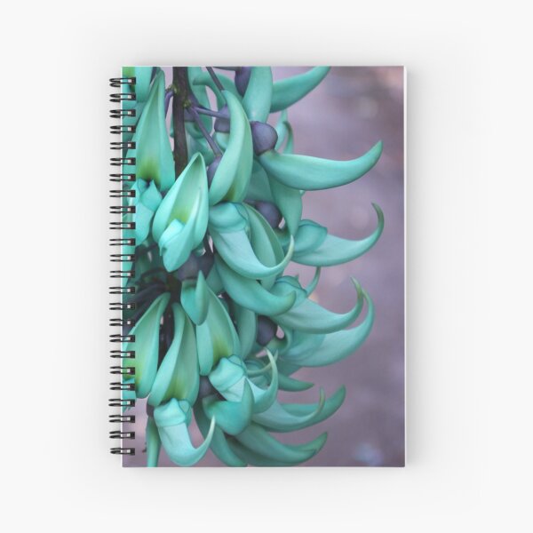 Jade Vine in Flower Spiral Notebook