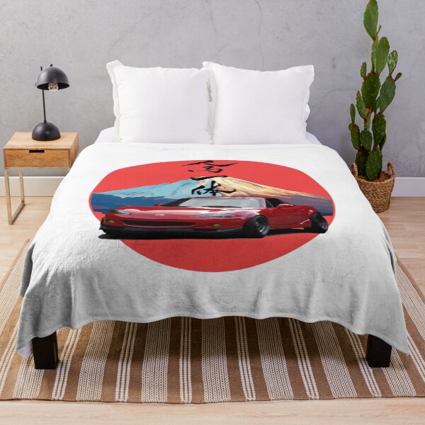 Item preview, Red NB Mazda Miata / MX-5 - Mount Fuji Jinba Ittai Roadster Life  designed and sold by mudfleap.