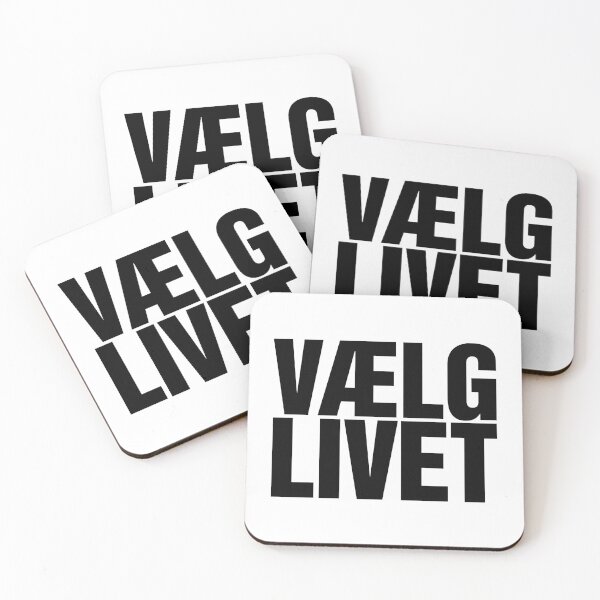 Item preview, Vælg Livet Slogan designed and sold by thetshirtworks.