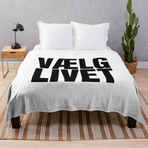 Item preview, Vælg Livet Slogan designed and sold by thetshirtworks.