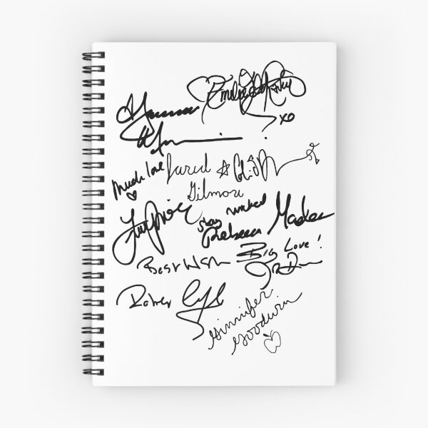 Item preview, OUAT autograph (black text) designed and sold by CapnMarshmallow.