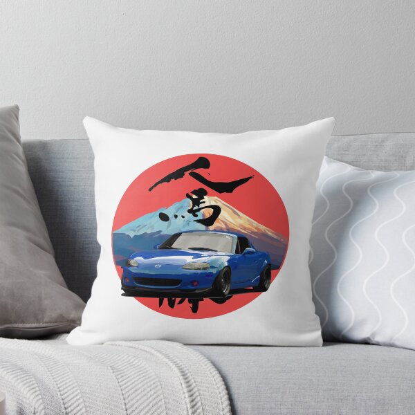 Item preview, Blue NB Mazda Miata / MX-5 - Mount Fuji Jinba Ittai Roadster Life  designed and sold by mudfleap.
