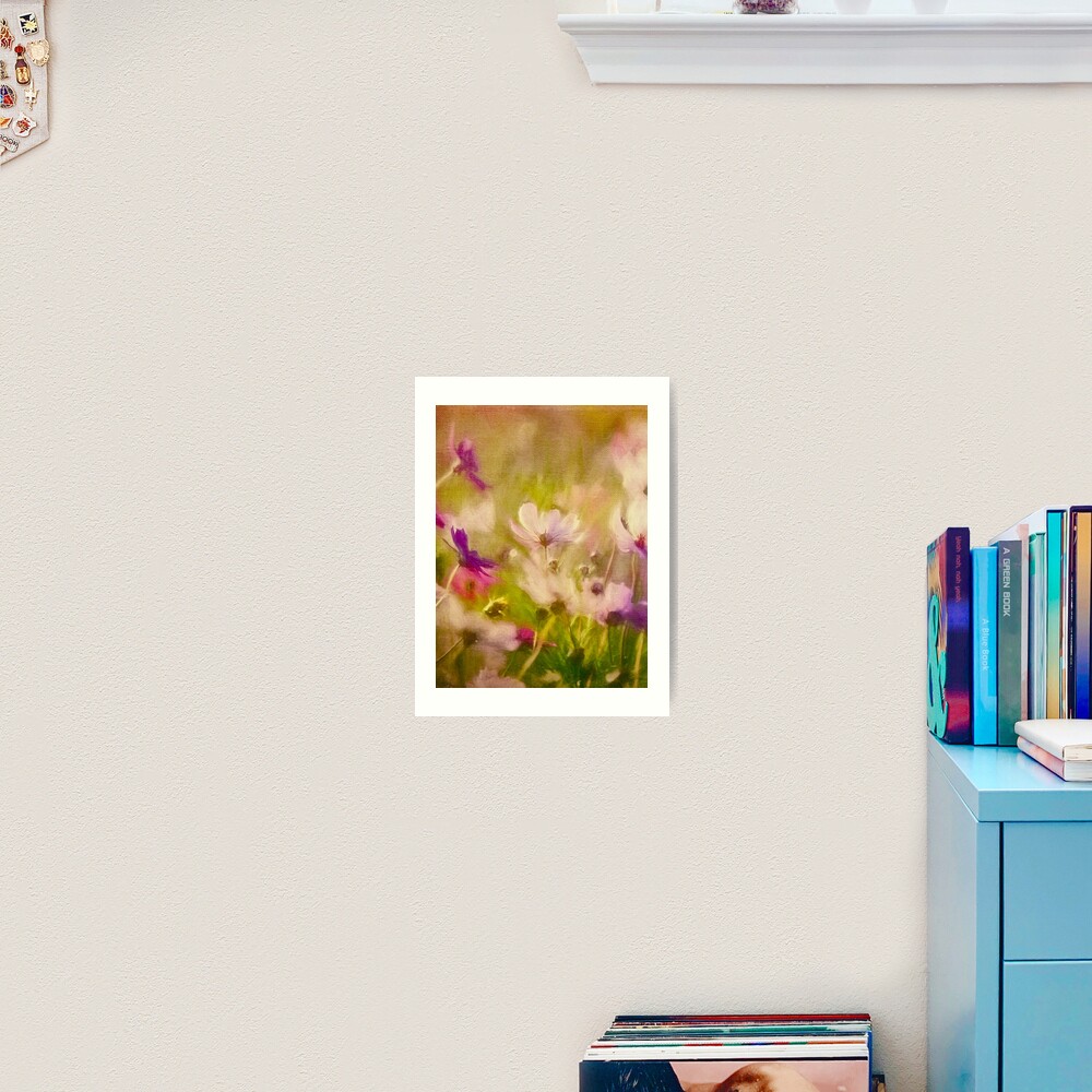 Vintage Flower Meadow Art Print