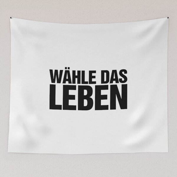 Item preview, Wahle Das Leben Slogan designed and sold by thetshirtworks.