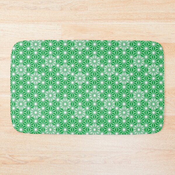 Item preview, Japanese Asanoha Pattern - Jade Green designed and sold by Marymarice.