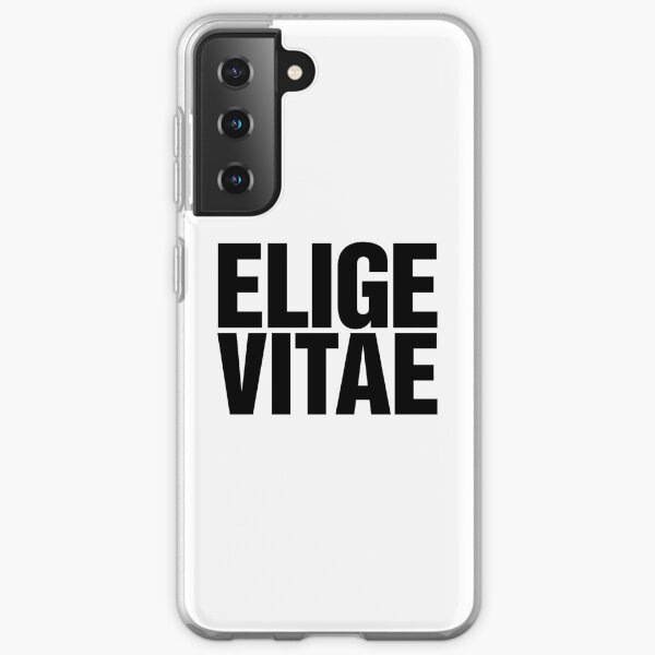 Elige Vitae Slogan Samsung Galaxy Soft Case