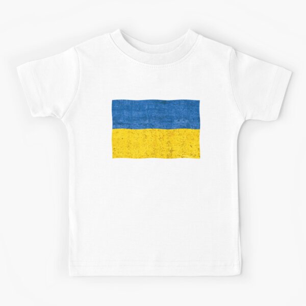 Flag of Ukraine, Ukrainian  Kids T-Shirt