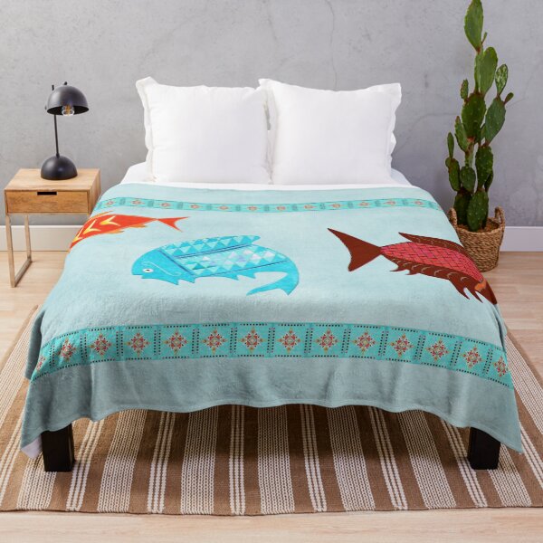 Item preview, Native American River Folk Art designed and sold by bohemianbound.