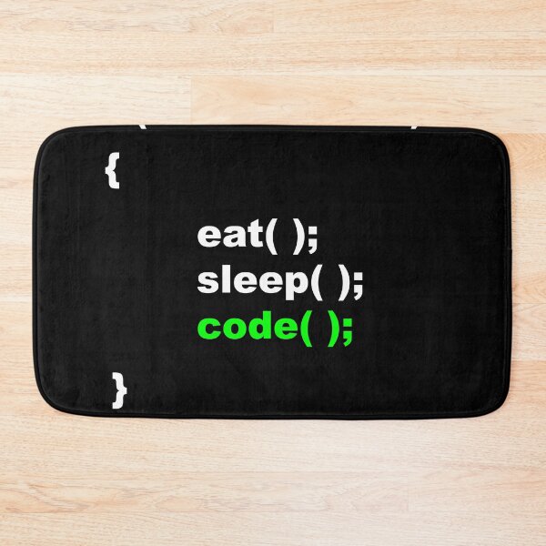 Item preview, T-Shirt for Programmers : Eat Sleep Code designed and sold by tshirtfandom.
