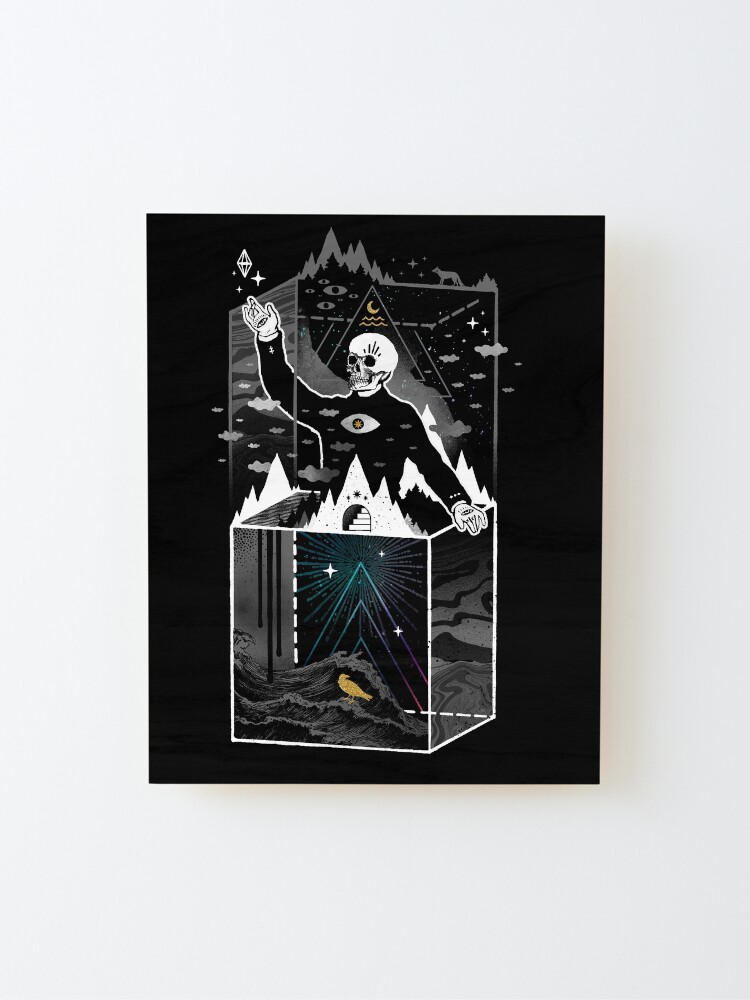 Alternate view of Existential Isolation Mounted Print