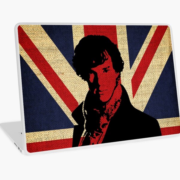 I Believe in Sherlock Holmes Laptop Skin