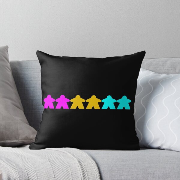 Item preview, Pansexual Pride (Minimal Meeple Edition) designed and sold by BasiliskOnline.