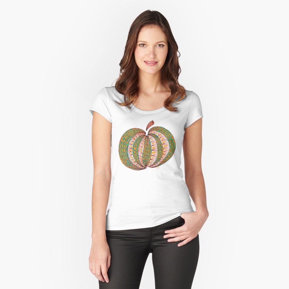 Item preview, Fitted Scoop T-Shirt designed and sold by lauramaxwell.