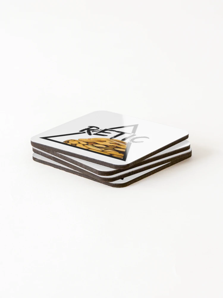 Thumbnail 4 of 5, Coasters (Set of 4), Retic Reticulated Python Snake Keeper designed and sold by JRRTs.
