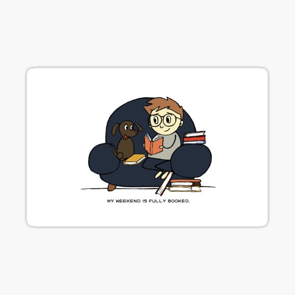 My Weekend Sticker