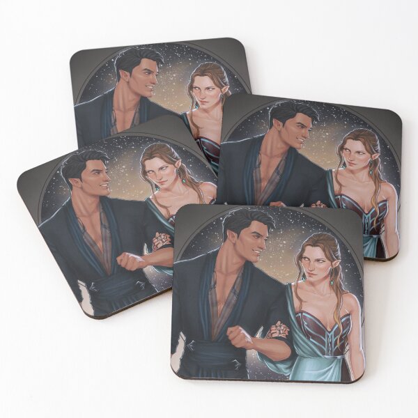 High Lord and Lady Coasters (Set of 4)