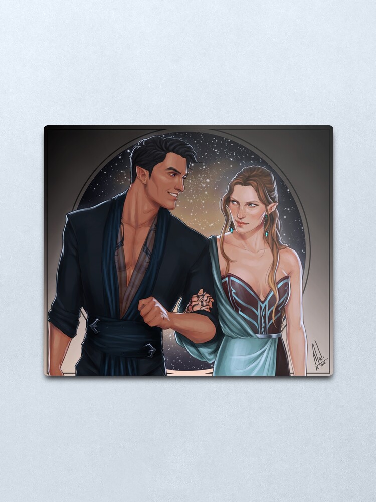 Alternate view of High Lord and Lady Metal Print