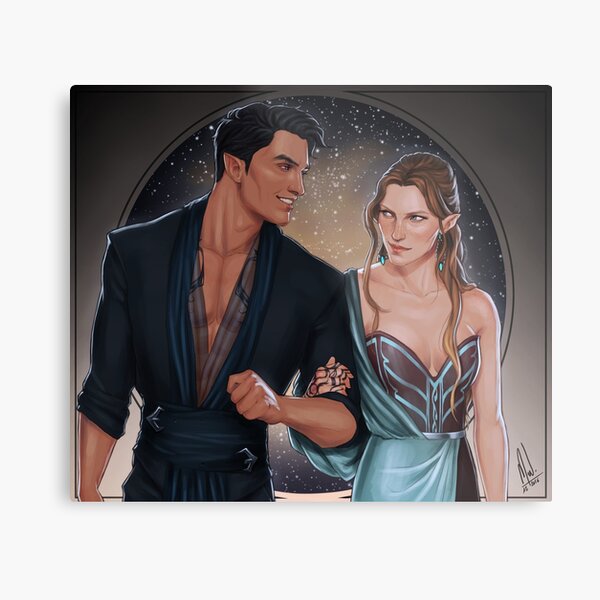 High Lord and Lady Impression métallique