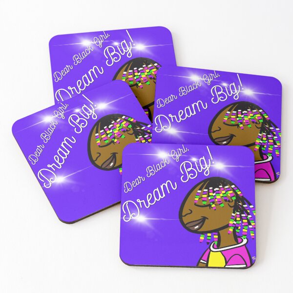 Item preview, Dear Black Girl Dream Big! designed and sold by blackgirljoy.