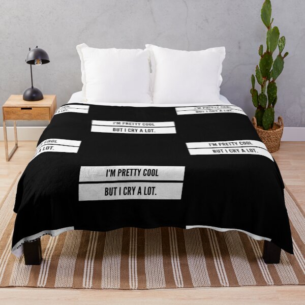 Item preview, I'm Pretty Cool But I Cry a Lot, Funny, Emo, Sensitive, Emotional, Gift, designed and sold by amilli.
