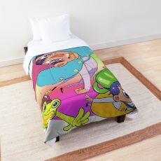 Over the Garden Warp Comforter