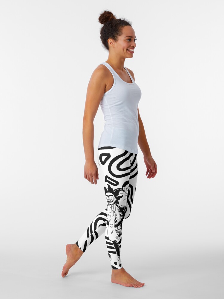 Alternate view of Rick & Morty™ - Portal Gun - Time for an Adventure Leggings