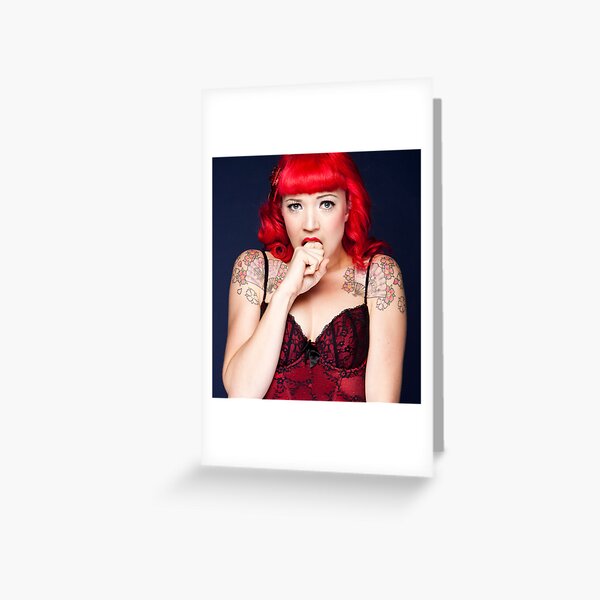 Bite Me Greeting Card