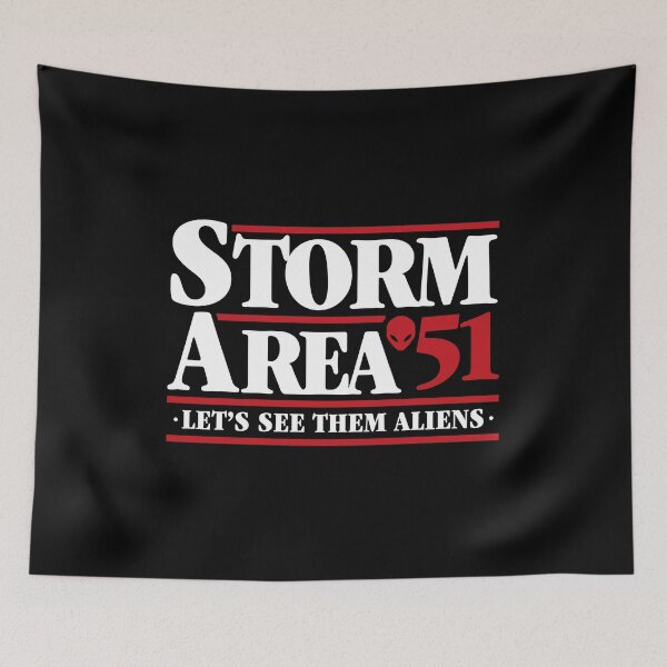 Item preview, Storm Area 51 designed and sold by TheLastStand.