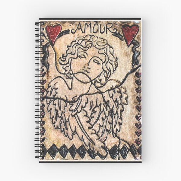 Item preview, Angel Heart Artifact Plaque Design Wearable Art designed and sold by artenvironments.