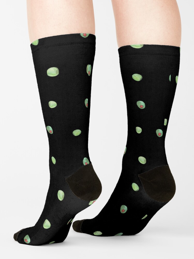 Alternate view of olives Socks