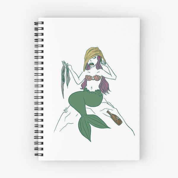 Item preview, Less plastic, save mermaids designed and sold by happyfox.