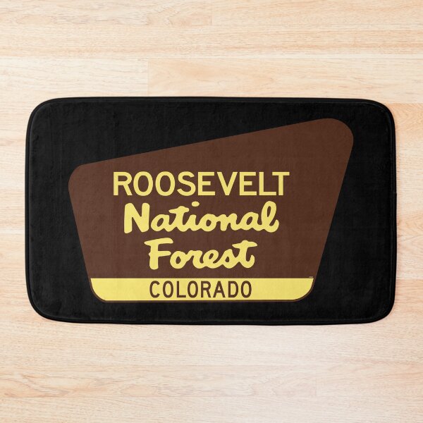 Item preview, Roosevelt National Forest Colorado Laptop Luggage Bumper  designed and sold by DESTINATIONS DECAL.