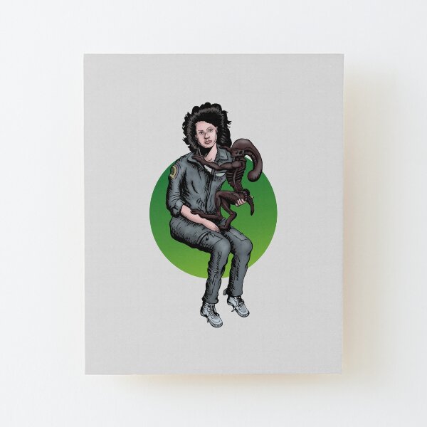 Mother Ripley Wood Mounted Print