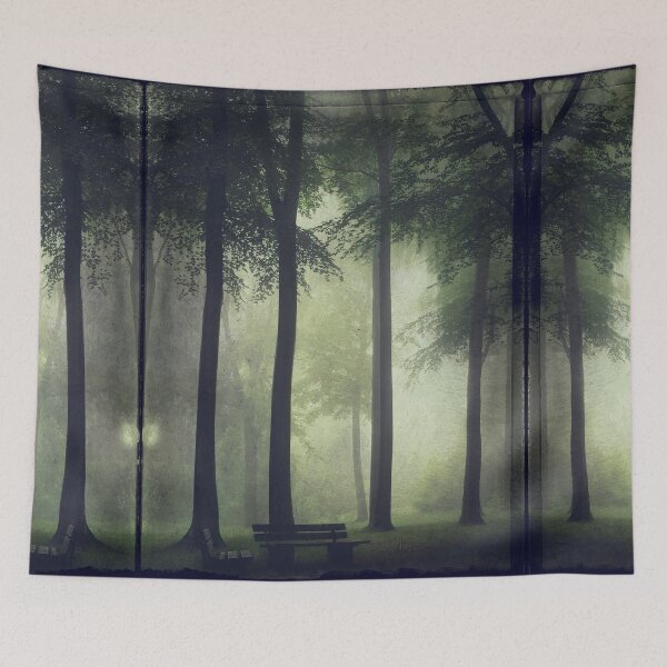 Item preview, Misty Summer Day designed and sold by Dyrk Wyst Redbubble Shop.