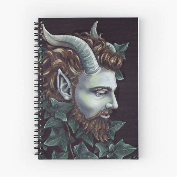 Item preview, Greek God Pan Portrait designed and sold by adorwardartist.