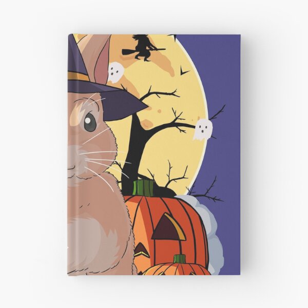 Item preview, Halloween Bunny Rabbit Pumpkin Witch Hat designed and sold by Nosek1ng.
