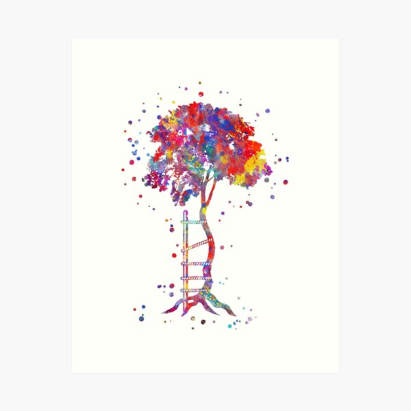 Item preview, Crooked tree, orthopedic symbol designed and sold by Rosaliartbook.