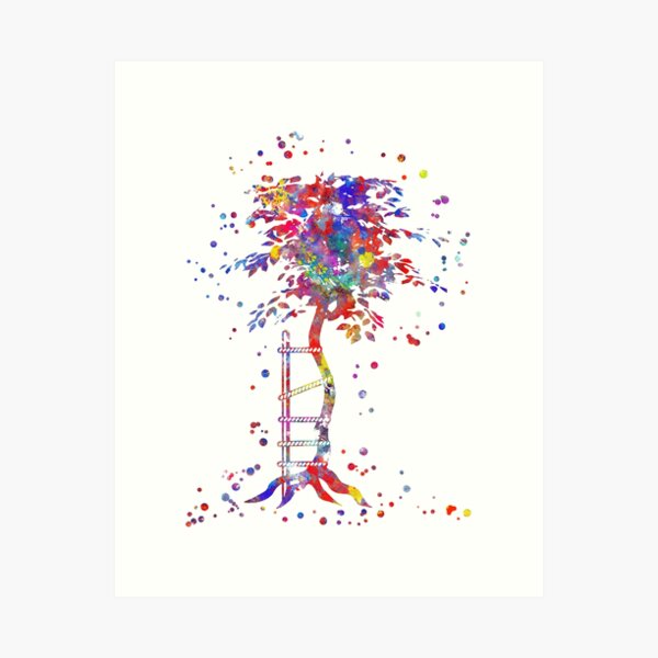 Item preview, Crooked tree, orthopedic symbol designed and sold by Rosaliartbook.