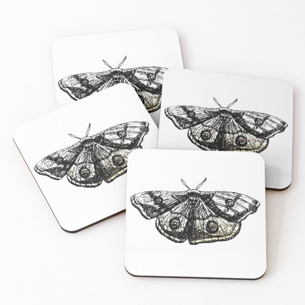Item preview, STRANGE THE DREAMER MOTH ART designed and sold by LitArtByGina.