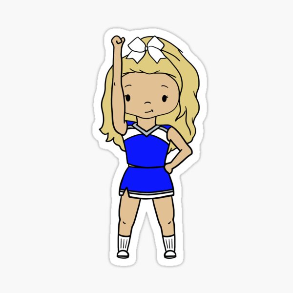 Item preview, Cheerleader Blue Uniform designed and sold by thespeckledsink.