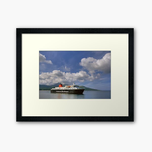 Item preview, MV Caledonian Isles, Brodick Harbour, Isle of Arran designed and sold by AlbaPhotography.