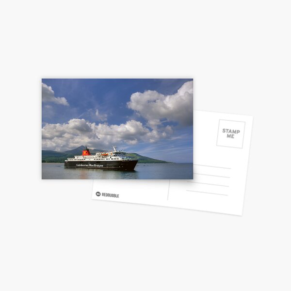 Item preview, MV Caledonian Isles, Brodick Harbour, Isle of Arran designed and sold by AlbaPhotography.