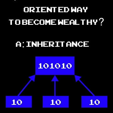 Artwork thumbnail, Programmer Shirt - Inheritance by tshirtfandom