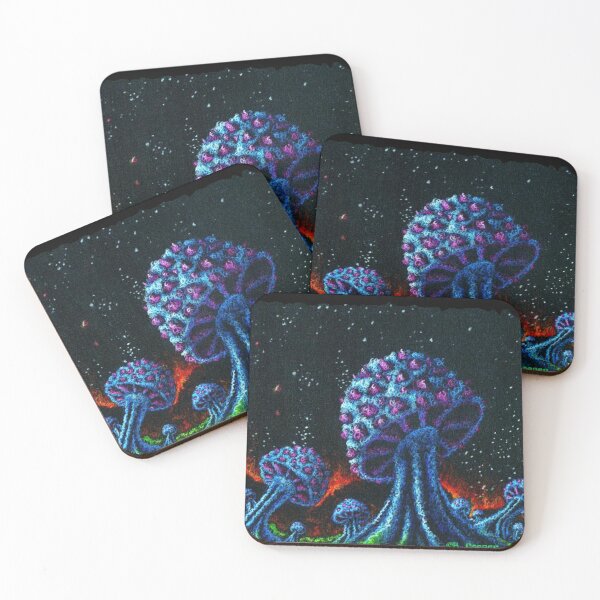 Item preview, Binary Starlight on the Plains of Shrooms designed and sold by BCooperArt.